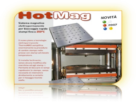 magneti per presse gomma